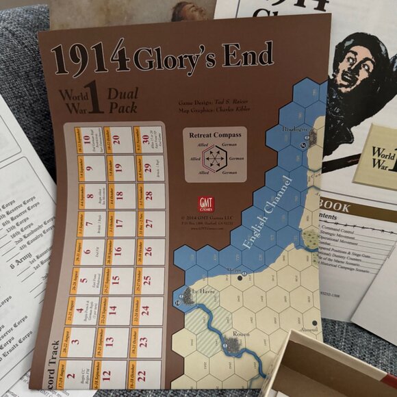 1914: Glory's End / When Eagles Fight (open, unpunched) GMT Games - Picture 14 of 16